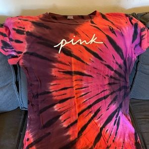PINK Victoria Secret tye dye shirt in Extra large